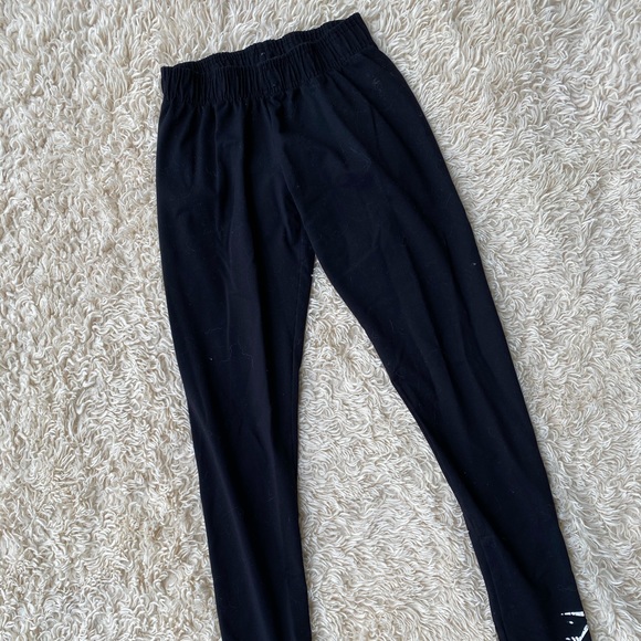 Black Gymshark Ark Jersey Jeggings - Picture 2 of 5